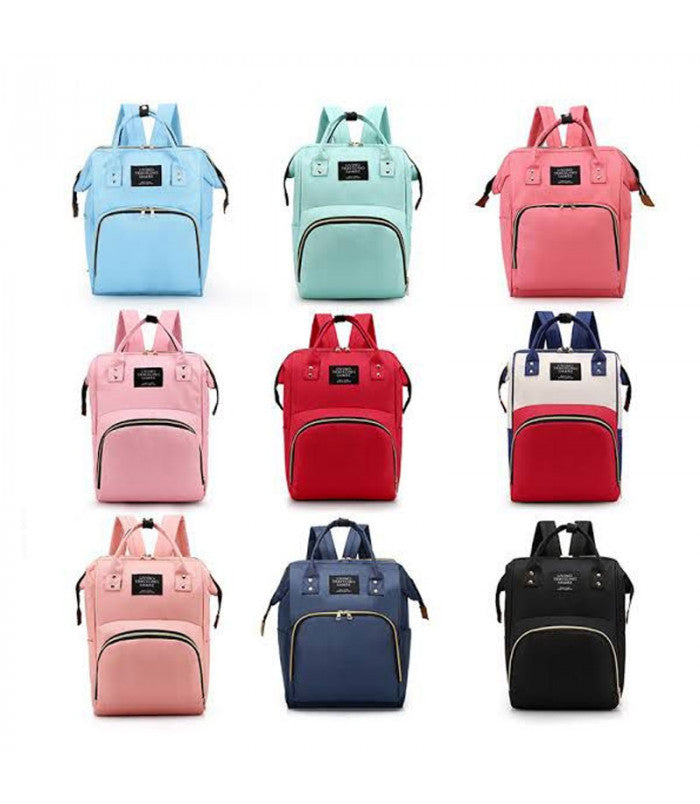 Morral Pañalera Bebé Plegable Con Cuna