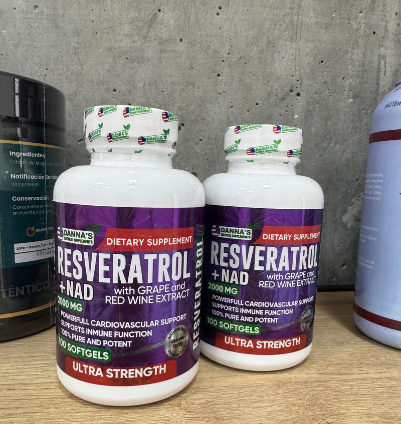 Resveratrol Capsulas X 100 X 2 Unidades
