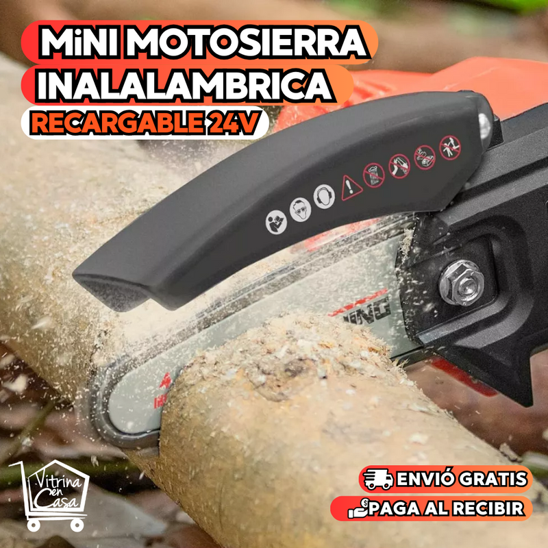 Mini Motosierra Inalambrica 24v