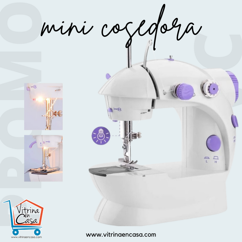 MAQUINA DE COSER PORTATIL MINI SEWING MACHINE ELECTRICA