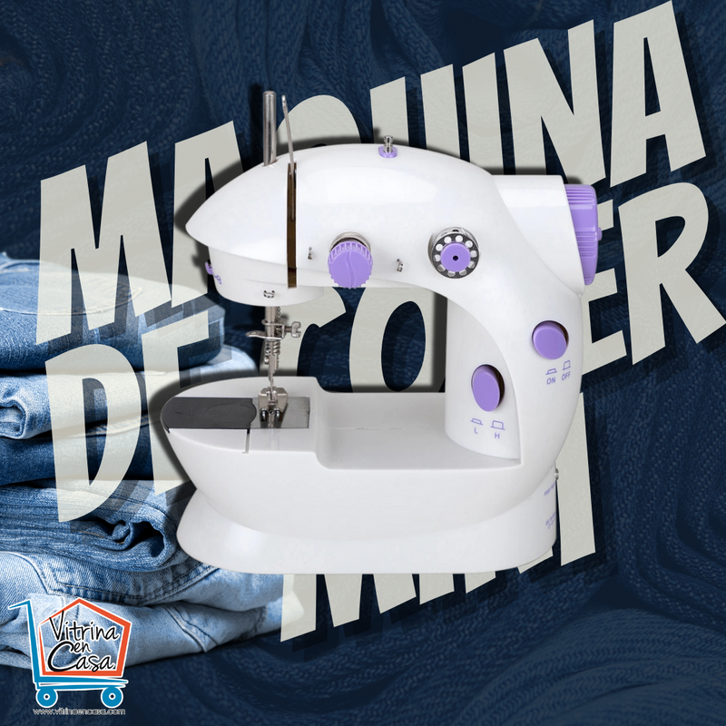 MAQUINA DE COSER PORTATIL MINI SEWING MACHINE ELECTRICA