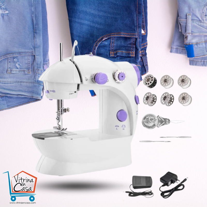 MAQUINA DE COSER PORTATIL MINI SEWING MACHINE ELECTRICA