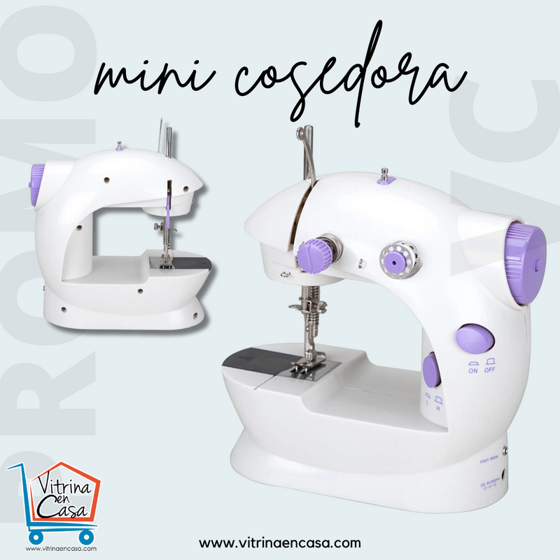 MAQUINA DE COSER PORTATIL MINI SEWING MACHINE ELECTRICA