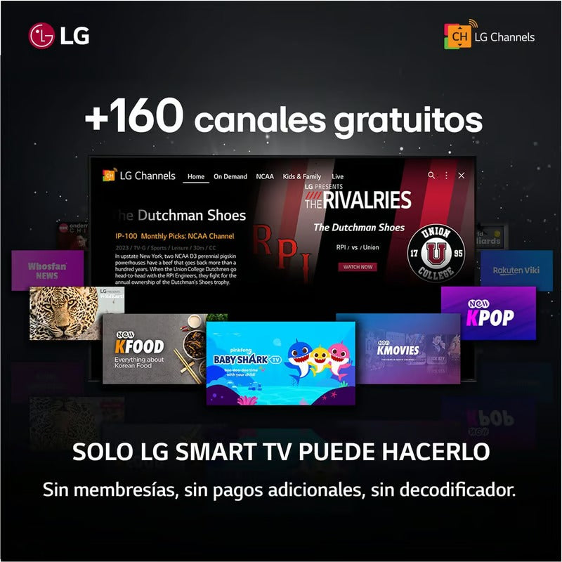 Televisor LG NANO CELL | 70 pulgadas 4K UHD | Smart TV AI webOS24